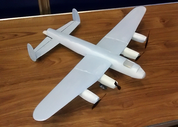 Paul Channon's micro r/c Lancaster - work in progress Paul Channon's micro r/c Lancaster - work in progress
